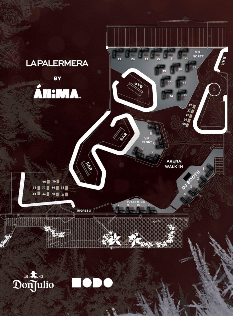 Mapa del evento ICY GLAM en MODO CARACAS